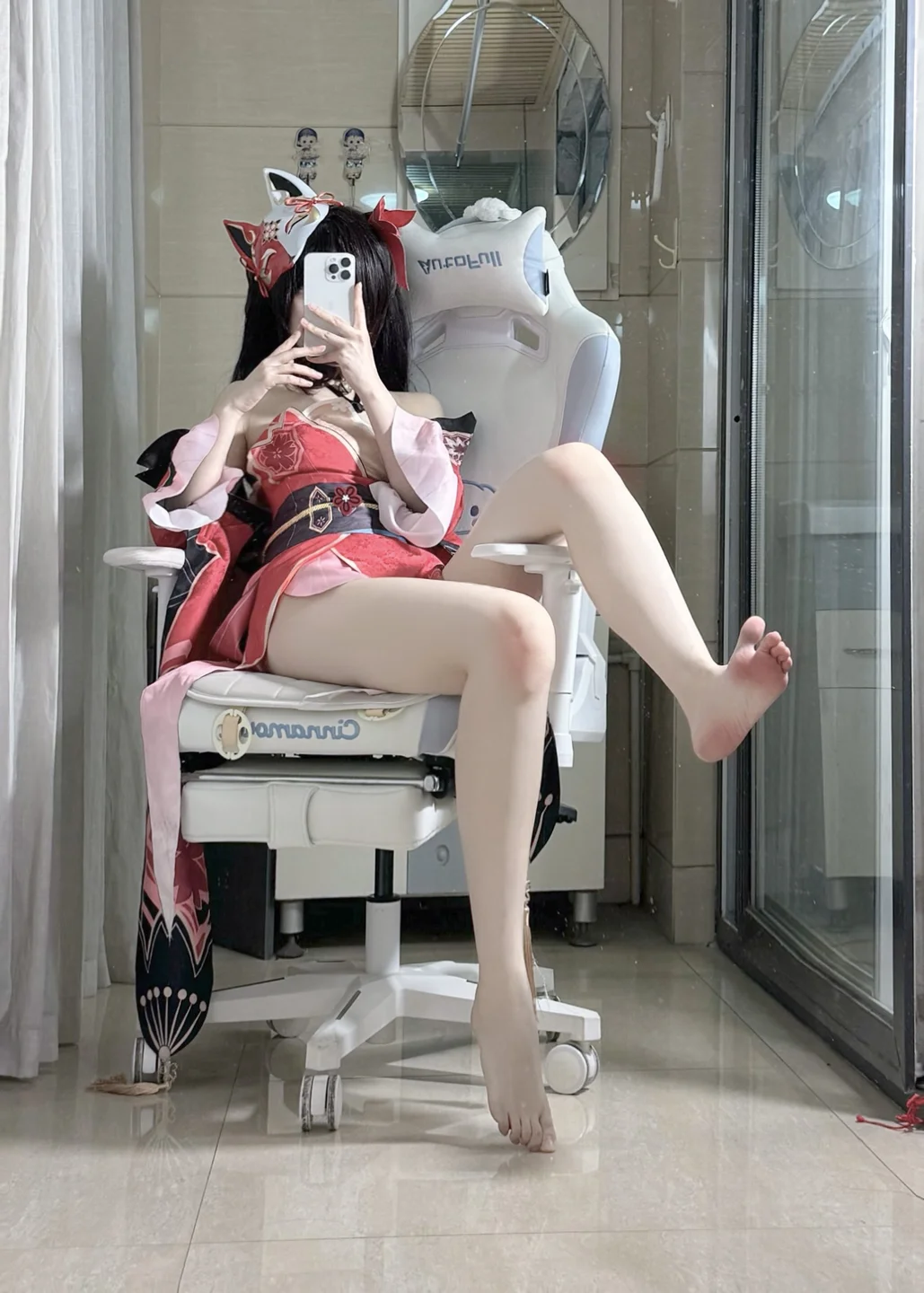 不可爱羚 - 花火 [52P,7V-486MB] tg@simisebaisi 【丝足阁】027.webp